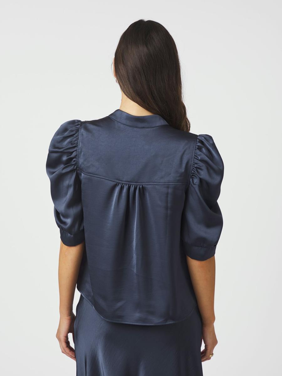Neo Noir Blouse Roella Blauw 3