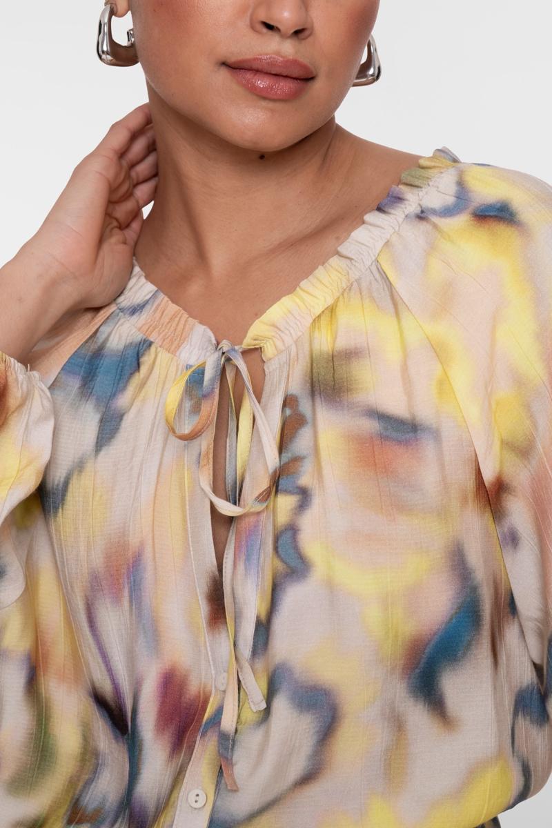 Geisha Blouse 63256-20 Geel 4