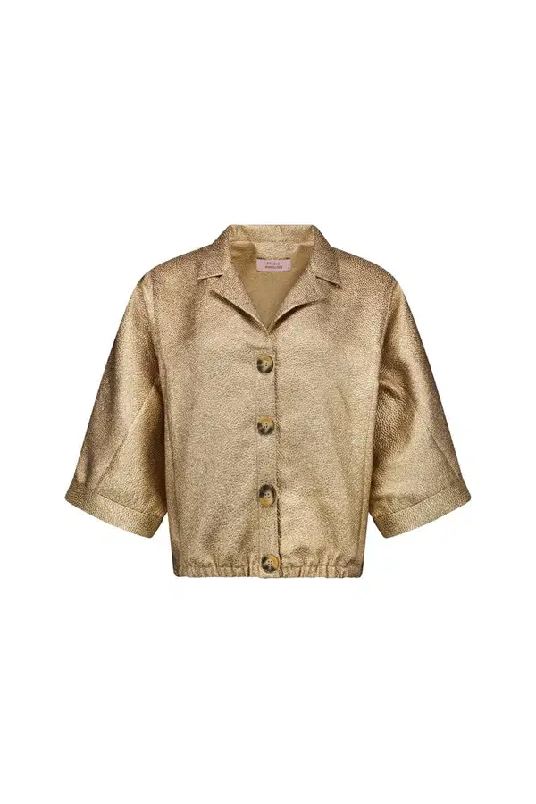 Studio Anneloes Blazer Judy dot jacket Goud 1