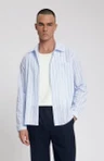 Law of the Sea Overshirt Squall Blauw 2