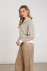 NUKUS Sweater Nelly Taupe 5