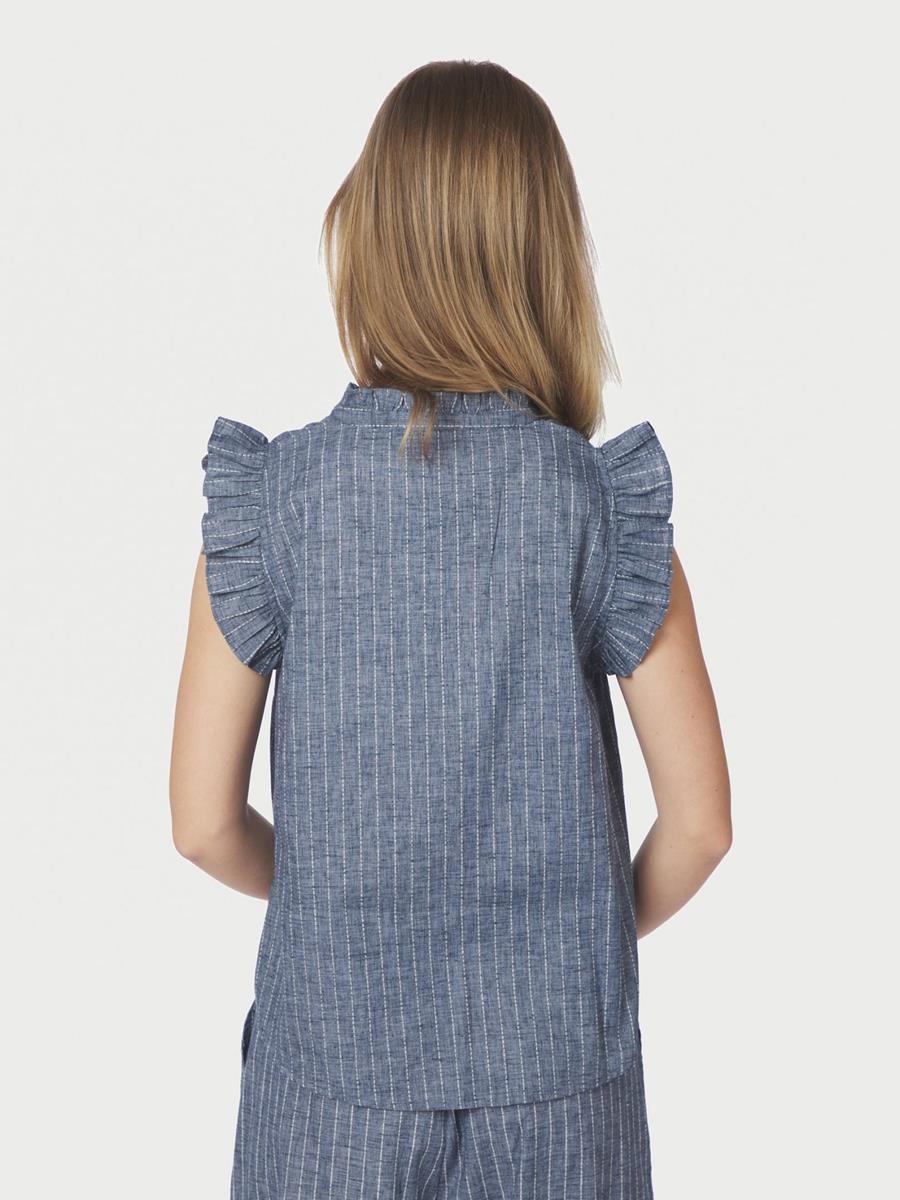 Neo Noir Top Siona Blauw 3