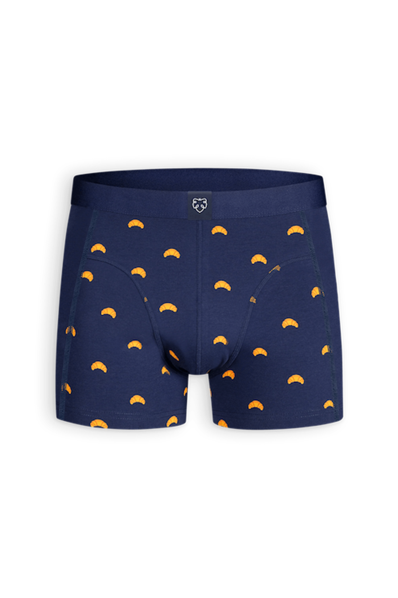 A-dam Boxershort Navy Croissant Blauw 1