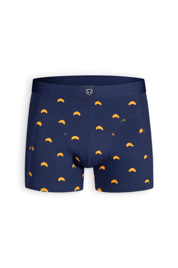 A-dam Boxershort Navy Croissant Blauw 1