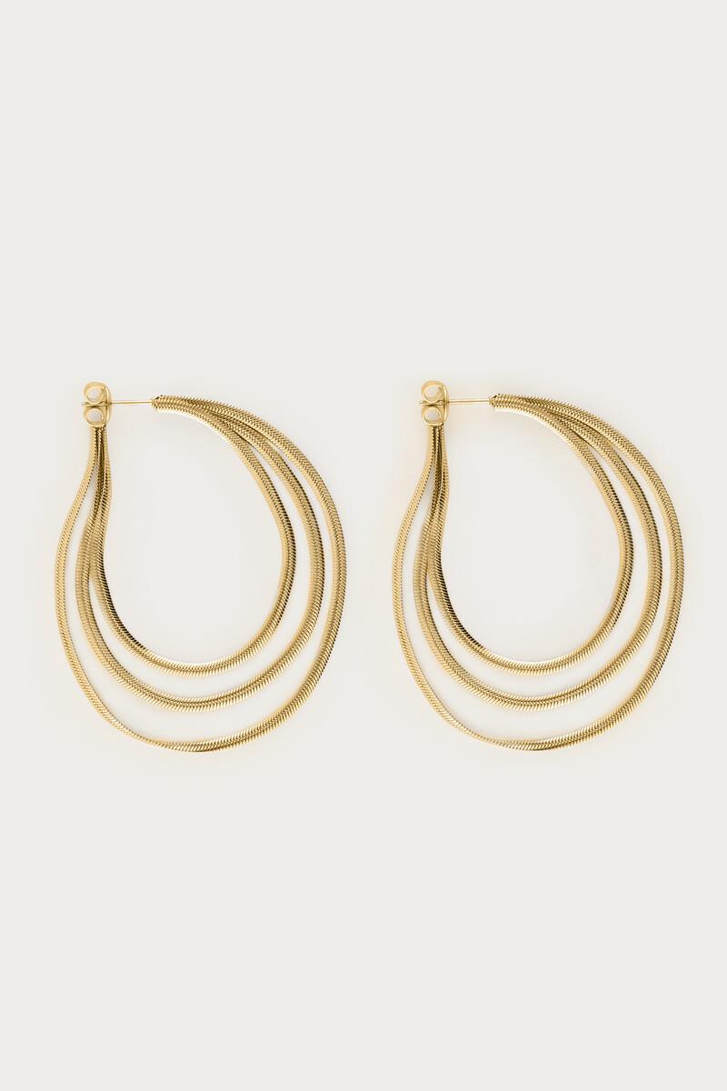 My Jewellery Oorbellen MJ14617 Goud 1