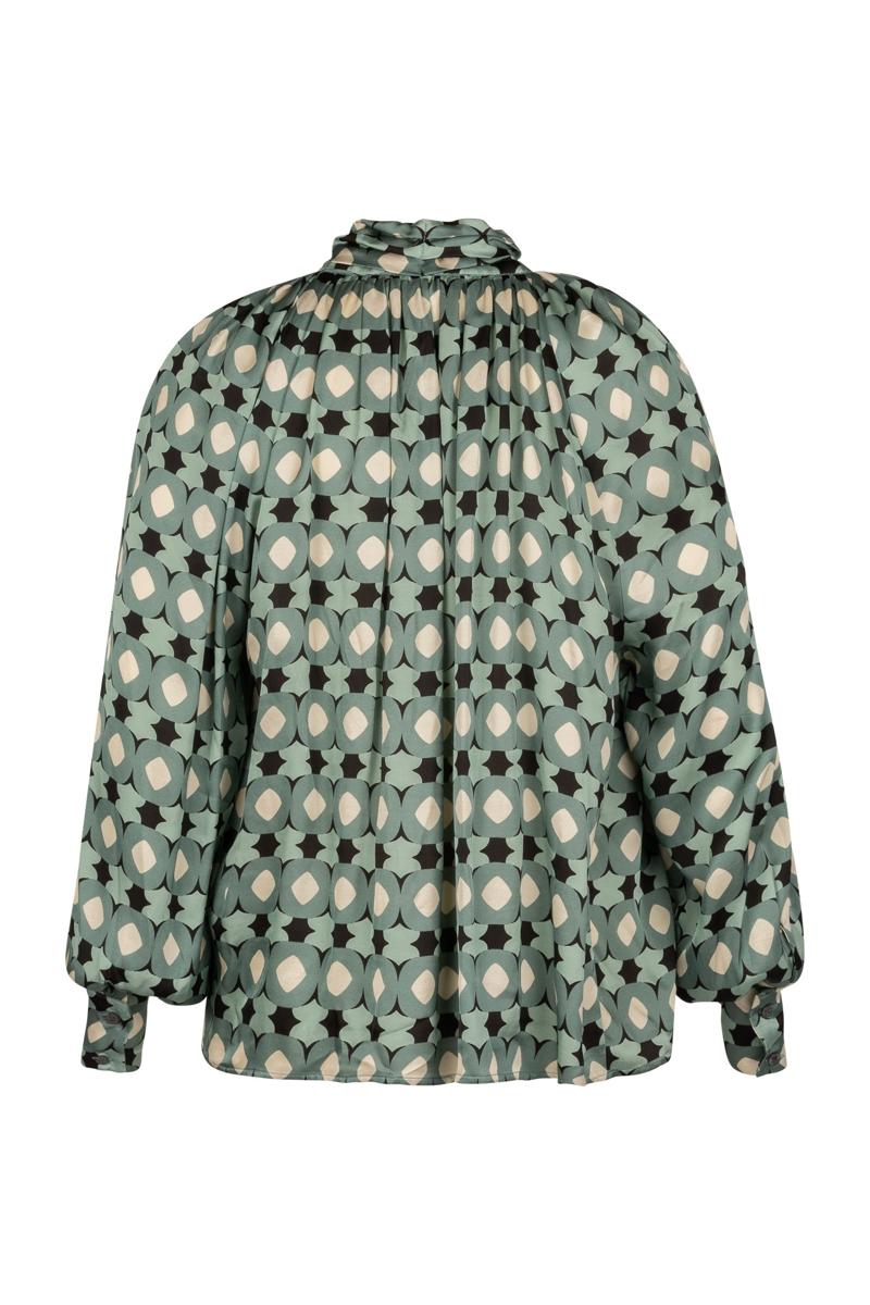 Studio Anneloes Blouse Lorina  Groen 3