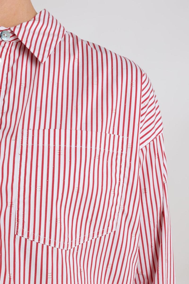 NUKUS Blouse NKS02104 Rood 6