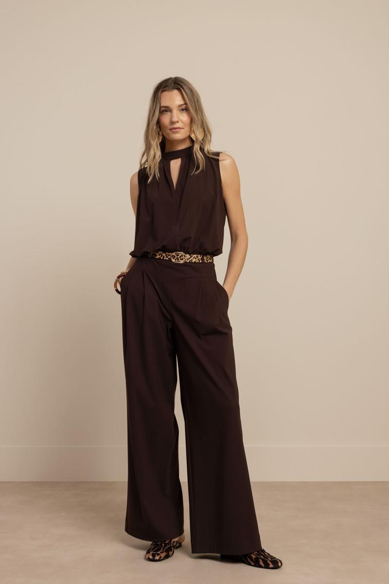 Studio Anneloes Jumpsuit Jenna jumpsuit Bruin 3