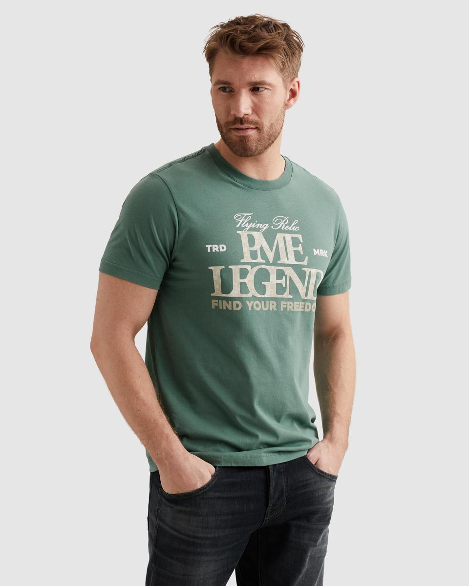 PME Legend T-Shirt PTSS2604596 Blauw 1