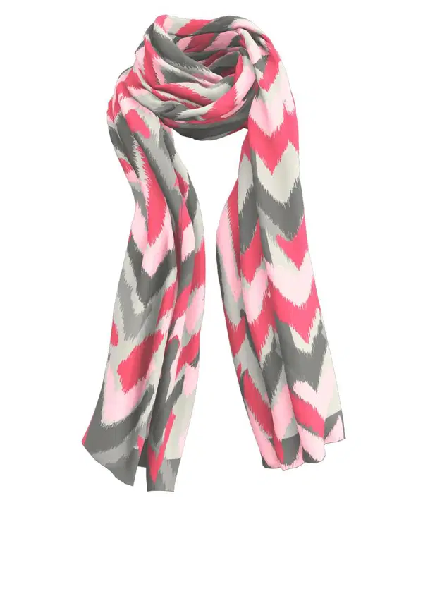 Bianca Sjaal Jetta Roze 1