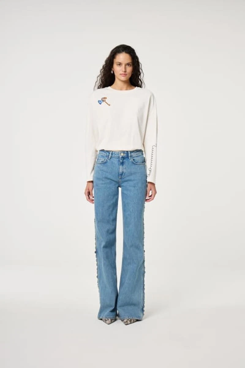 Fabienne Chapot Jeans Thea Blauw 1