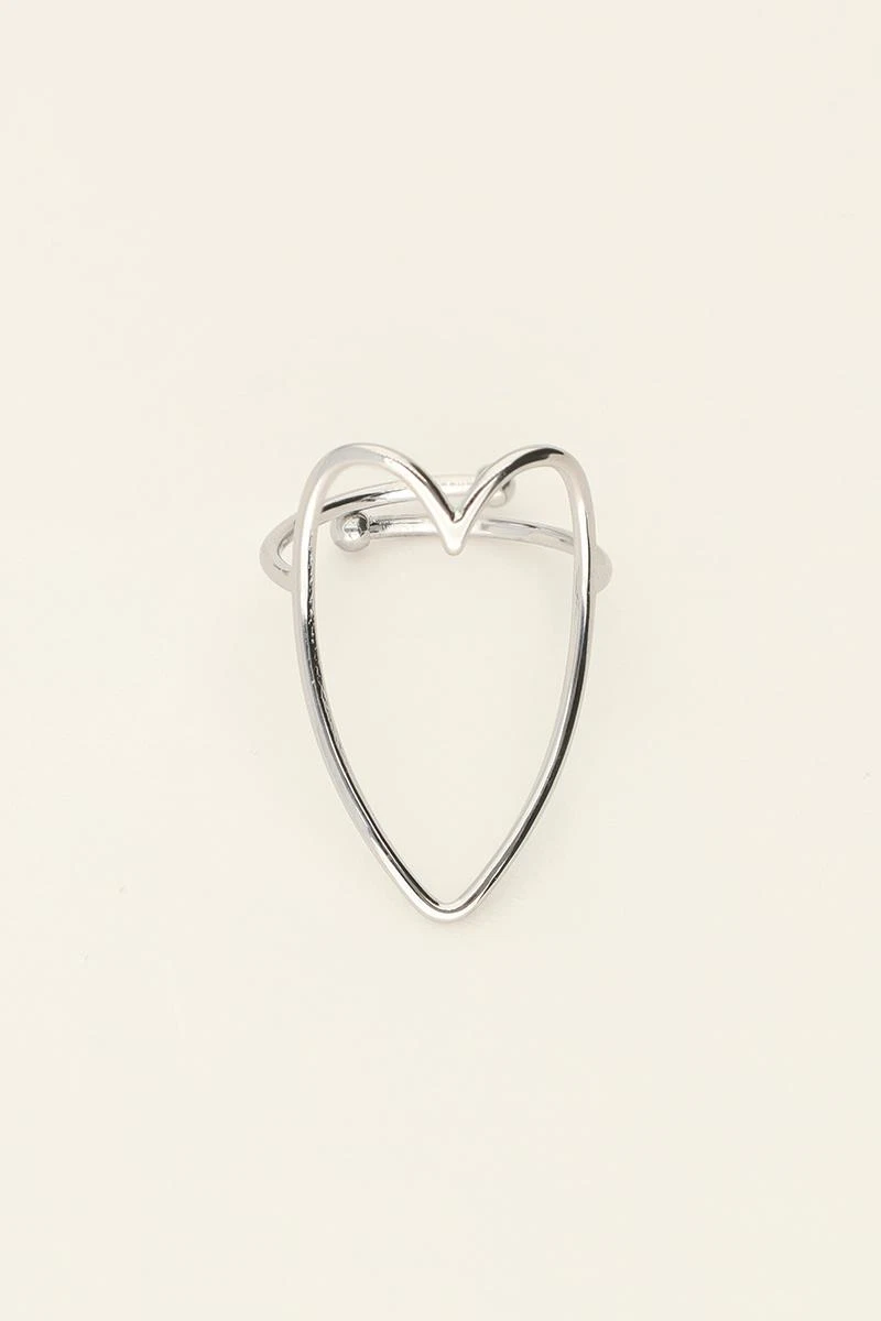My Jewellery Ring MJ09318 Zilver 1