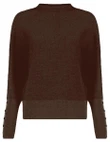 Bloomings Trui SLK20-9039 Bruin 1
