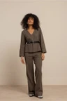 Studio Anneloes Blouse Cilou Stripe Groen 4