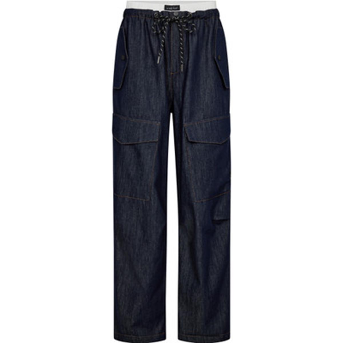 Haute L'Amitié Pantalon Denim Blauw 1