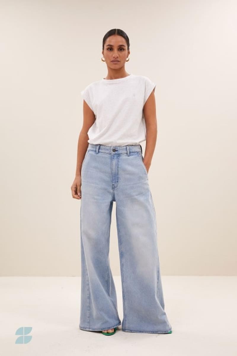 By-Bar T-Shirt Thelma Mirror Grijs 1