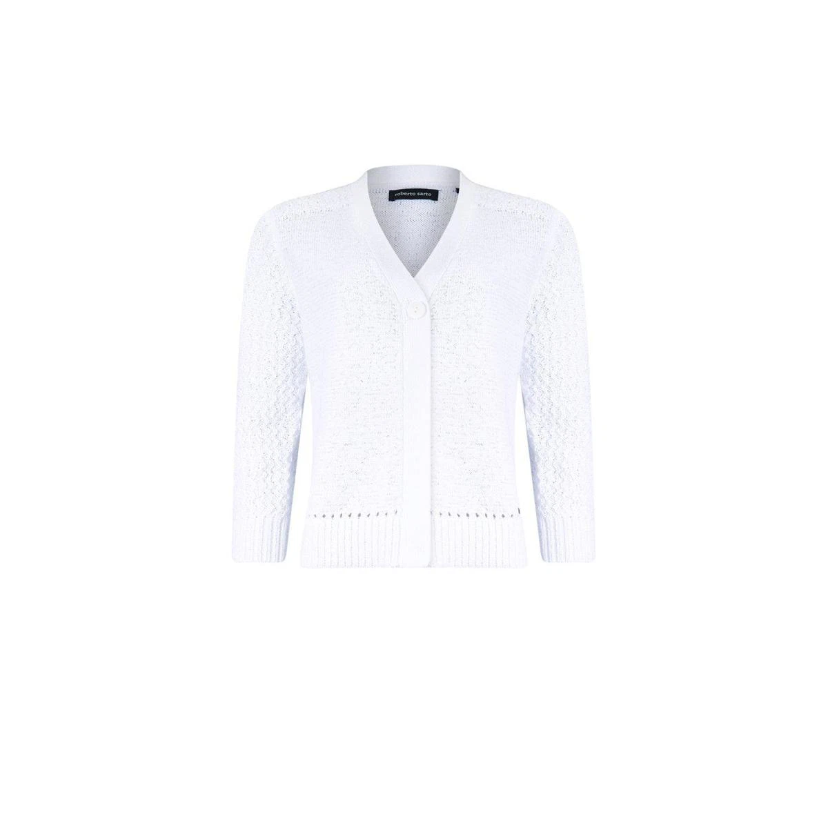 Roberto Sarto Vest 611148 Wit 2