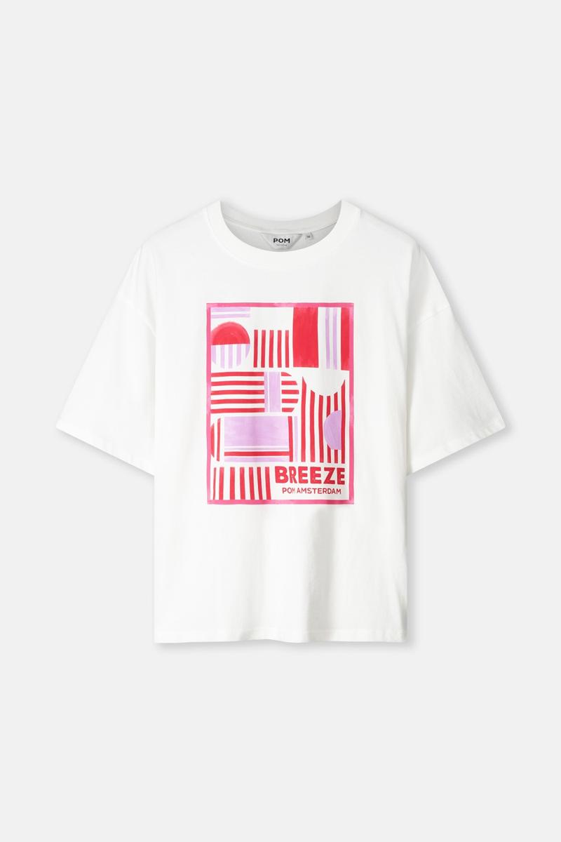 POM Amsterdam T-Shirt SP9574 Wit 5