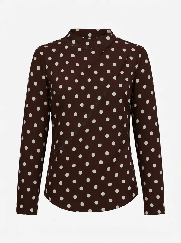 Studio Anneloes Blouse Marleen top Bruin 1