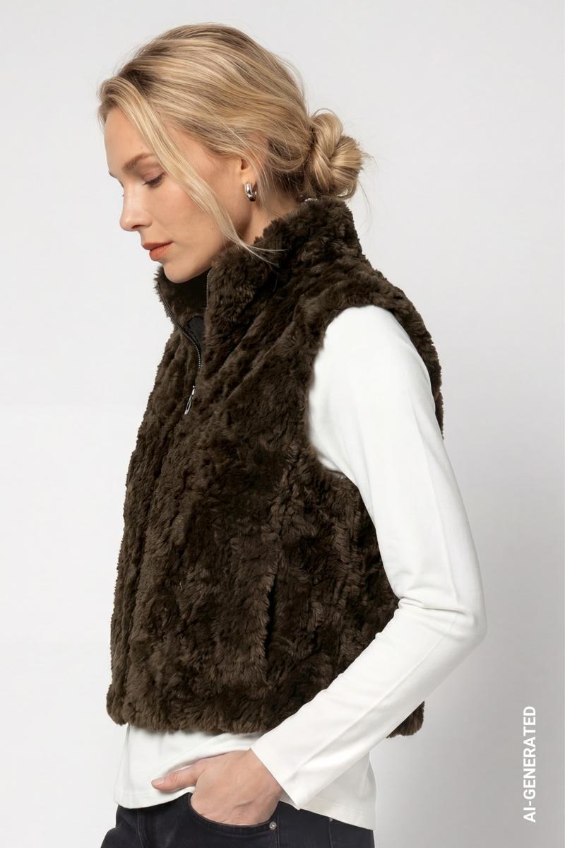 Monari Vest 810030 Groen 6