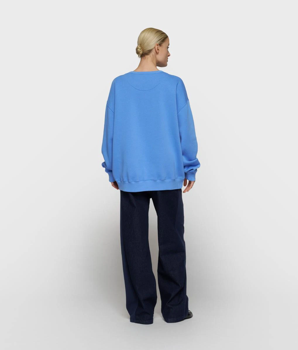 10DAYS Sweater 20-830-6203 Blauw 2