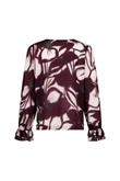 Studio Anneloes Blouse Paula flower top Paars 2