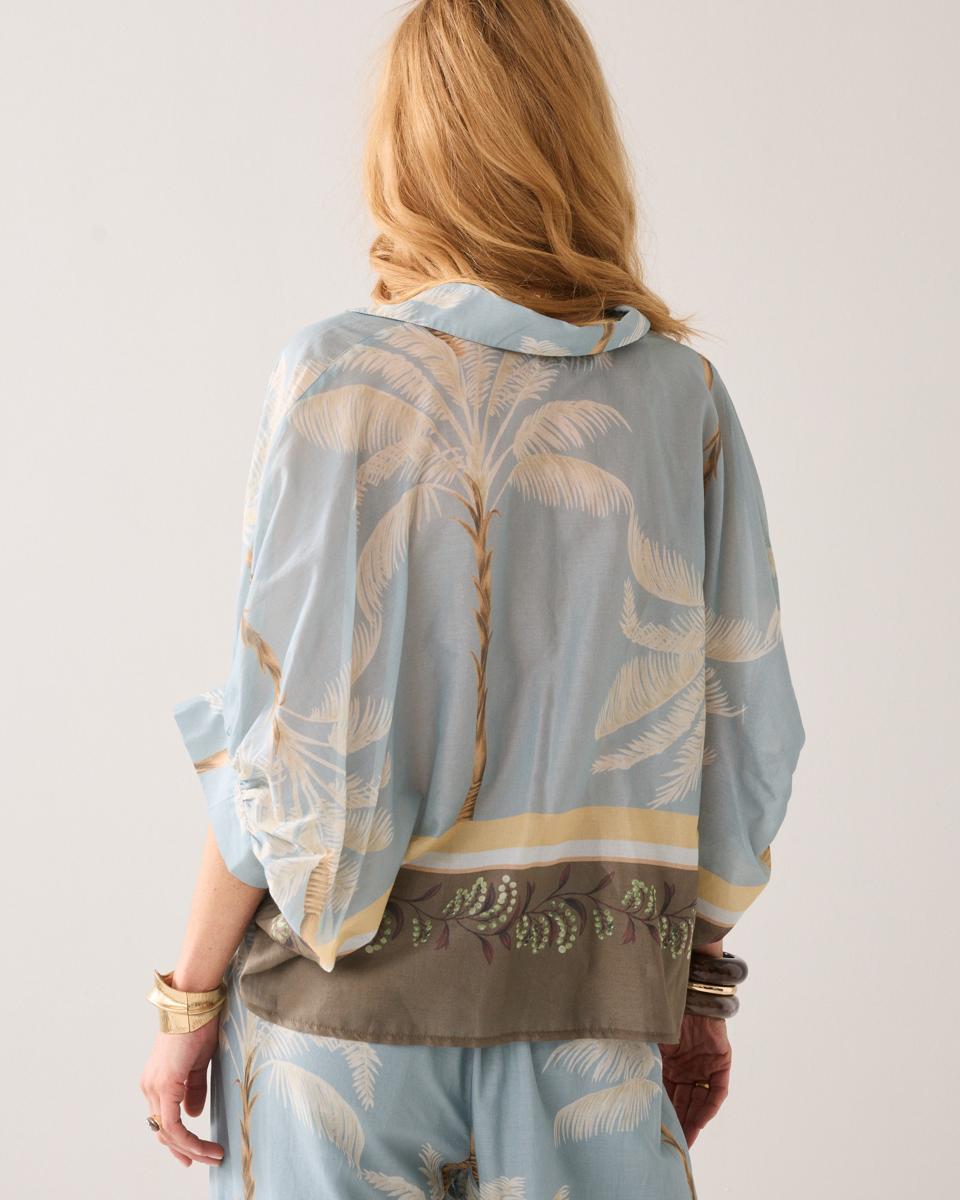 Summum Blouse 2s3496-12451 Blauw 3