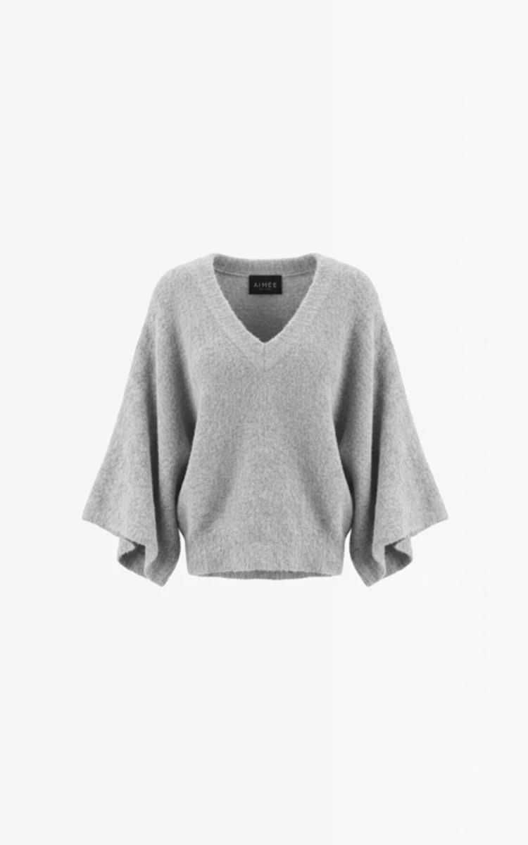 Aimée the Label Trui Clippo Grijs 1