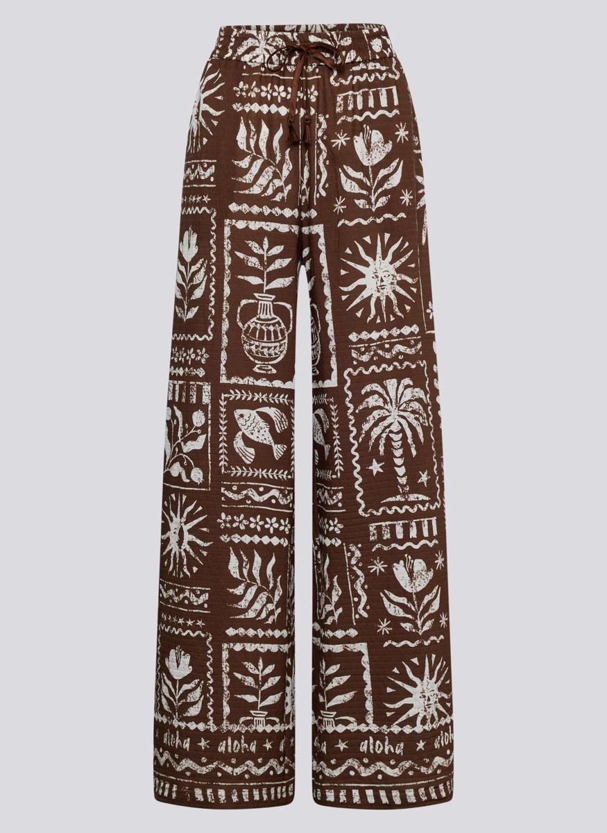 LeComte Pantalon 56-624152 Bruin 2