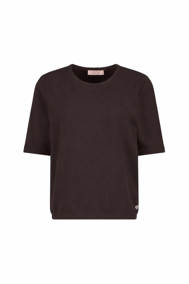 Studio Anneloes Trui Felica pullover Bruin 1
