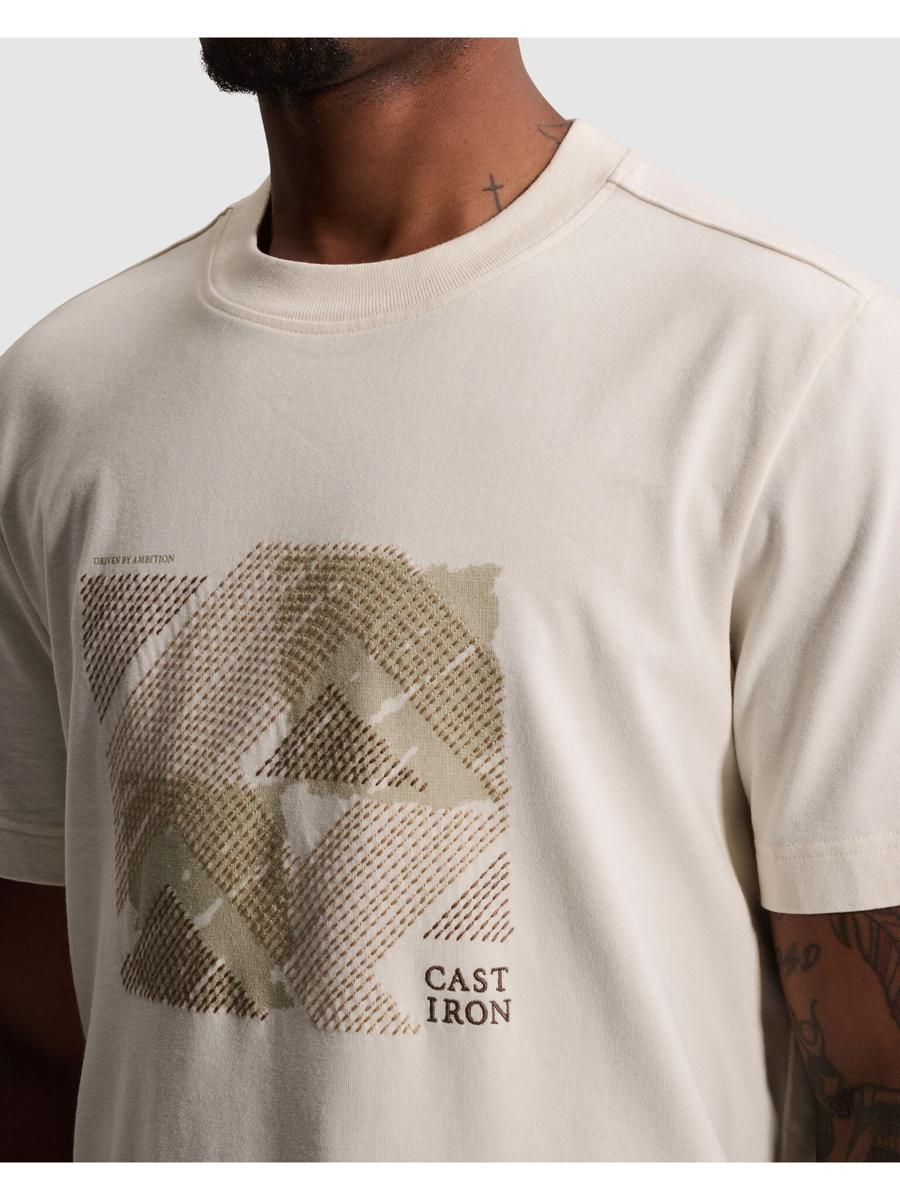 Cast Iron T-Shirt CTSS2609563 Wit 4