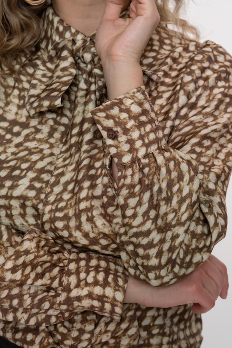 Geisha Blouse 53903-20 Bruin 4