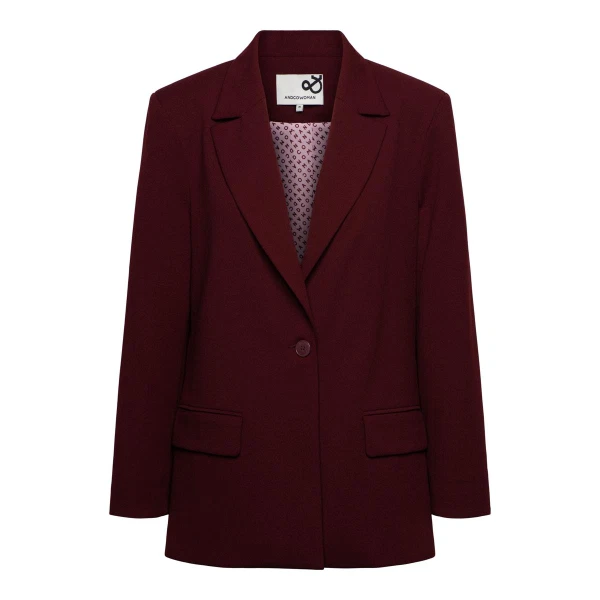 &Co Woman Blazer Glennis Rood 1