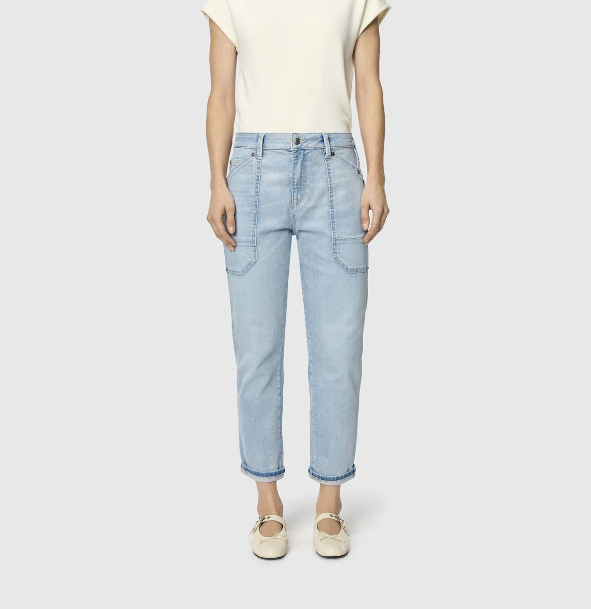 MAC Jeans Iowa Baggy 2803-90-0333L (L30) Blauw 1