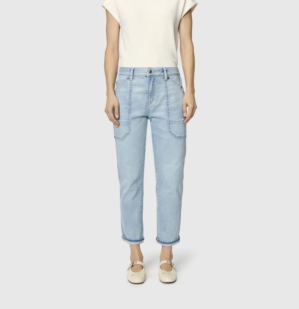 MAC Jeans Iowa Baggy 2803-90-0333L (L30) Blauw 1