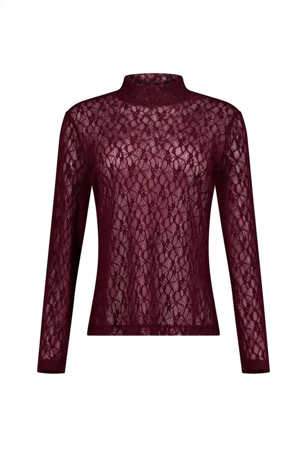 Studio Anneloes Longsleeve Reagan lace col t Paars 1