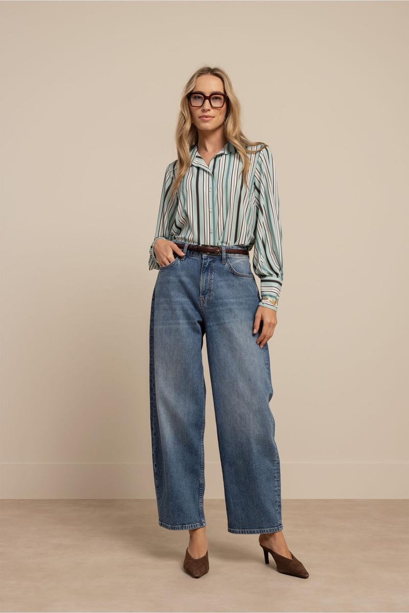 Studio Anneloes Pantalon Babet denim trous Blauw 3