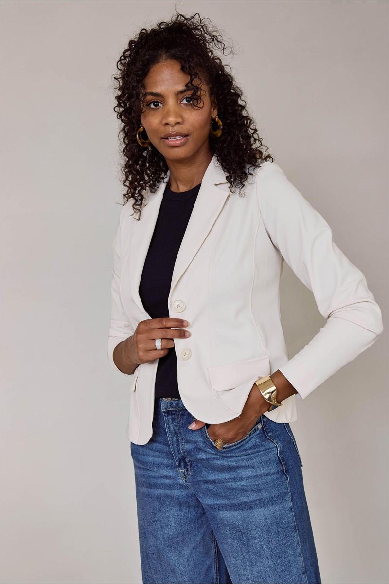 Studio Anneloes Blazer Bright Bonded Off-White 1