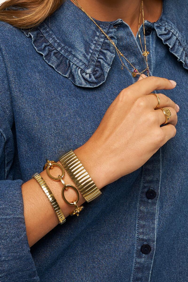 My Jewellery Armband MJ15001 Goud 2