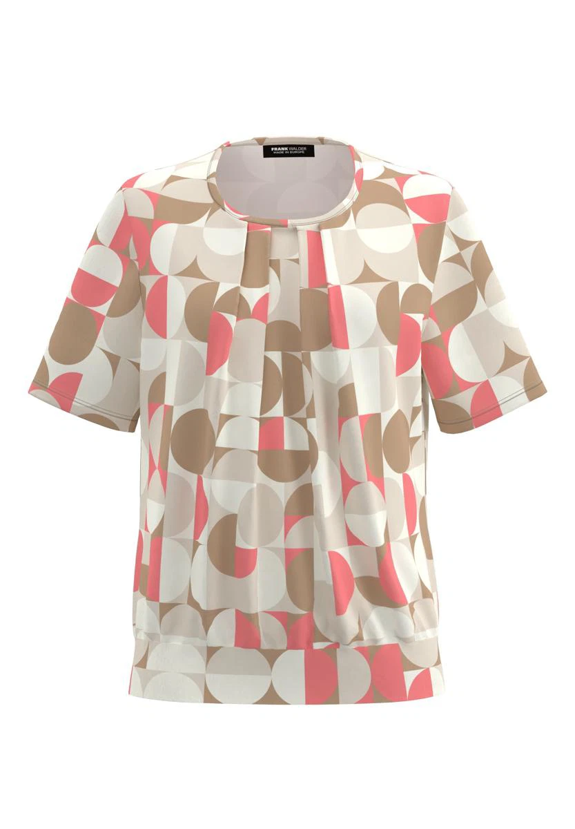 Frank Walder Blouse NOS716422 Oranje 1