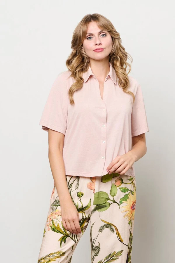 &Co Woman Blouse Vanity Roze 1