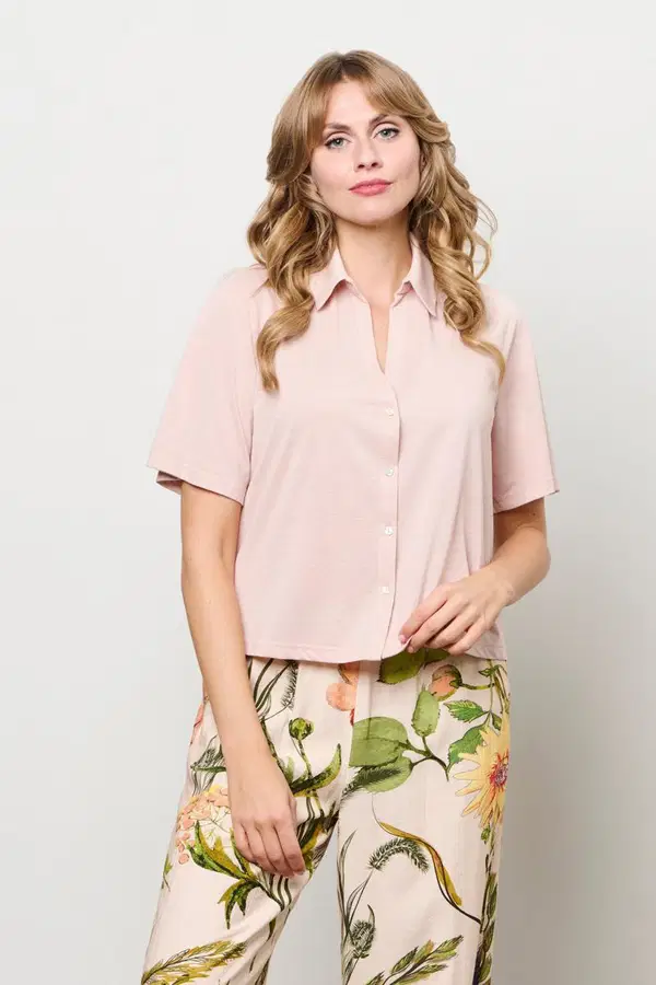 &Co Woman Blouse Vanity Roze 1