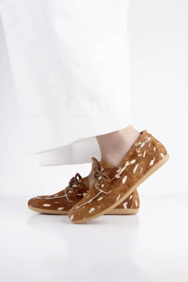 DWRS Loafers Latty Deer Hair Bruin 1