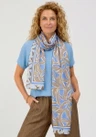 Bianca Sjaal Saba Blauw 1
