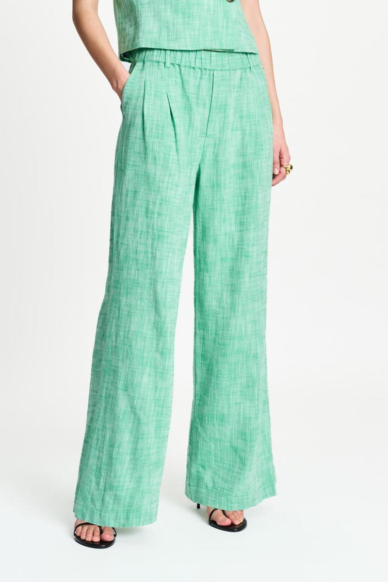 POM Amsterdam Pantalon SP9560 Groen 1