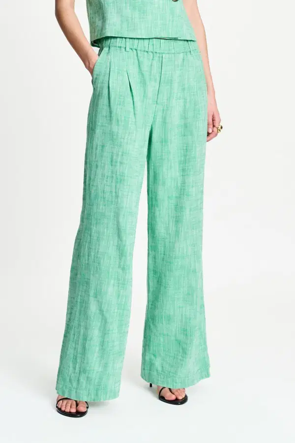 POM Amsterdam Pantalon SP9560 Groen 1