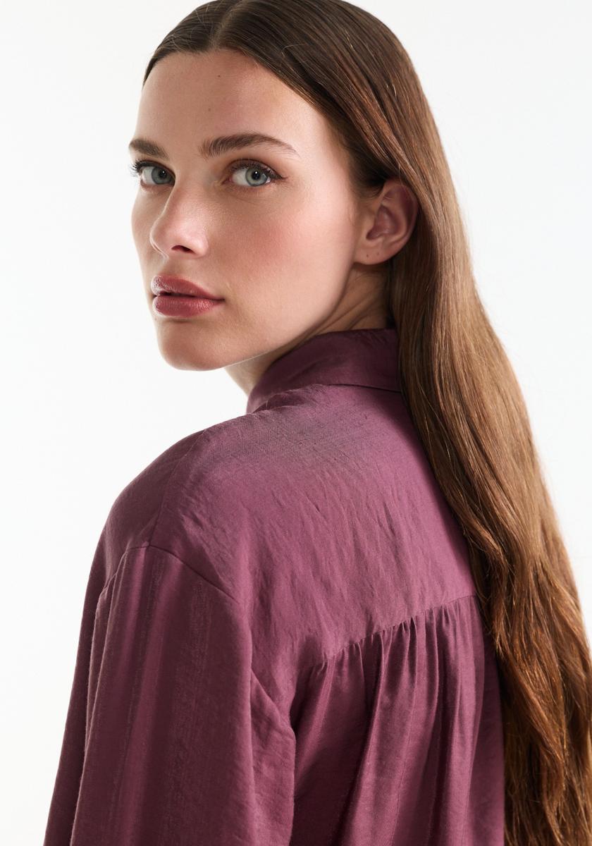 Jansen Amsterdam Blouse Inez Rood 4