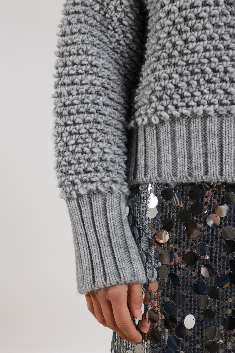 NUKUS Trui Khloe Grijs 5