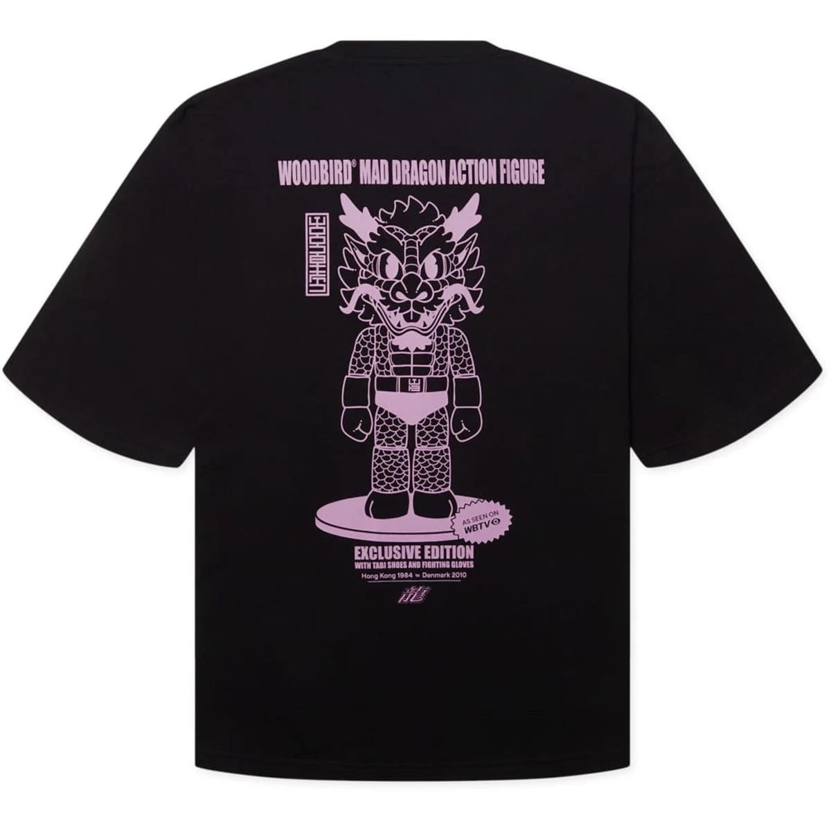 WOODBIRD T-Shirt Beam Zwart 3