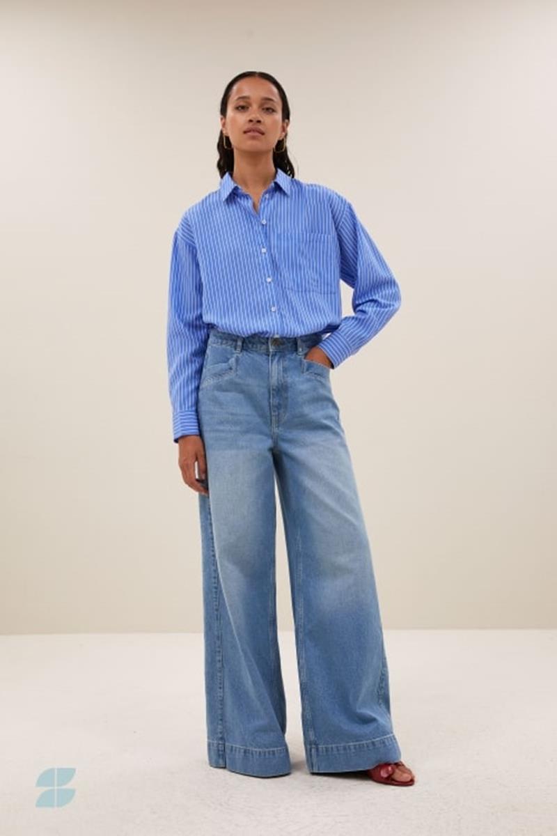 By-Bar Jeans Nono Blauw 1